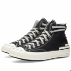Converse Men's Chuck 70 Hacked Heel Hi-Top Sneakers in Black/Dark Moth/Egret