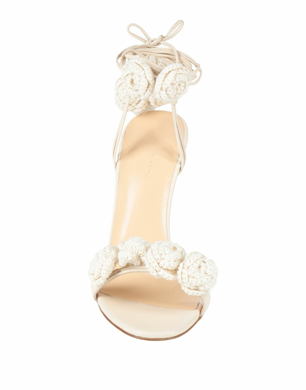 Magda Butrym Womens Sandals Ivory