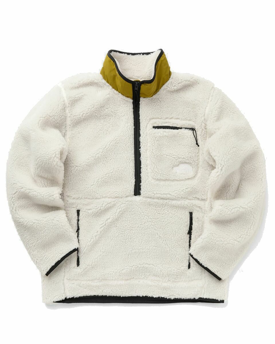 Photo: The North Face Extreme Pile Pullover White - Mens - Half Zips