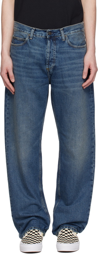 Photo: Carhartt Work In Progress Blue Marlow Jeans