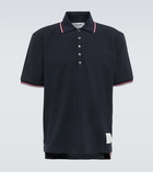 Thom Browne - Cotton piqué polo shirt