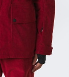 Moncler Grenoble Airolo cotton corduroy ski jacket