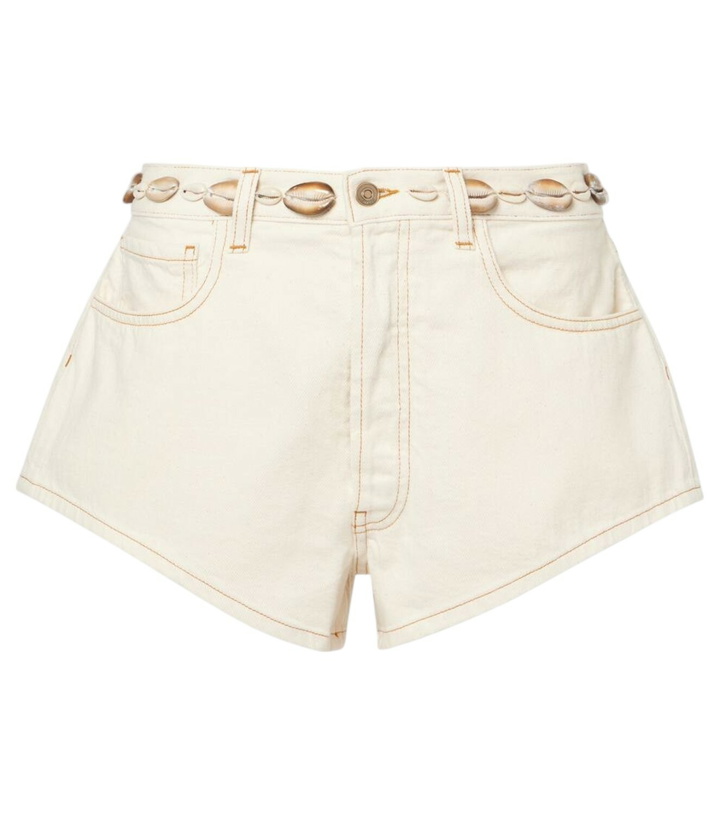 Photo: Alanui Ocean Dream denim shorts