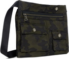Andersson Bell Khaki 3Way Camouflage Pocket Messenger Bag