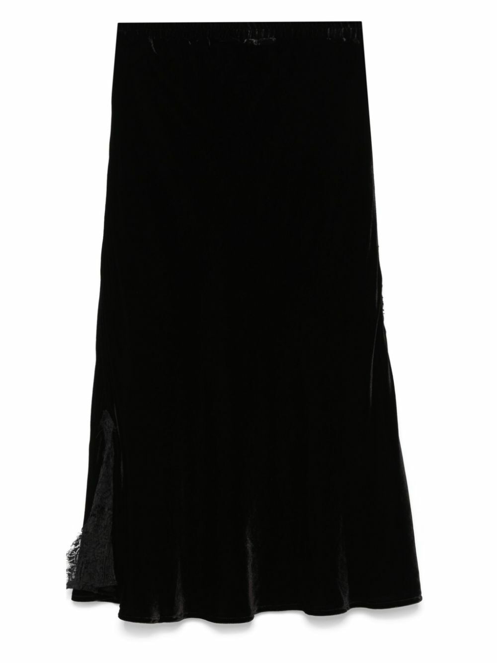 GOLDHAWK - Velvet Midi Skirt