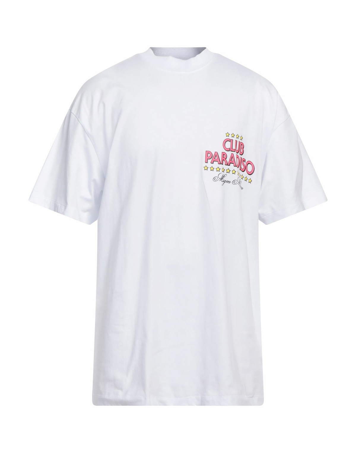 Msgm Mens T-shirt in White