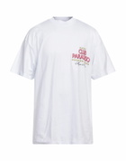 Msgm Mens T-shirt in White