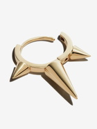 MARIA TASH 14K Yellow Gold Triple Spike Hoop Earring