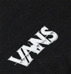 Vans - Dark Times Logo-Print Cotton-Jersey T-Shirt - Black