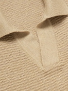 Frescobol Carioca - Orlando Merino Wool Polo Sweater - Neutrals