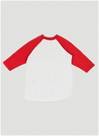 Graphic Three-Quarters T-Shirt in Red