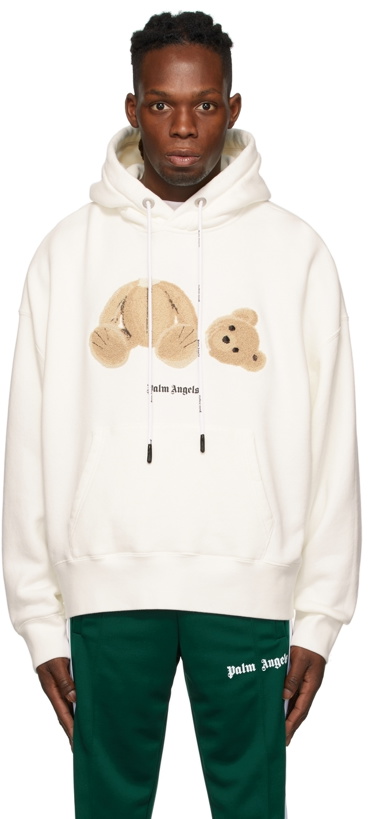 Photo: Palm Angels Off-White Bear Hoodie