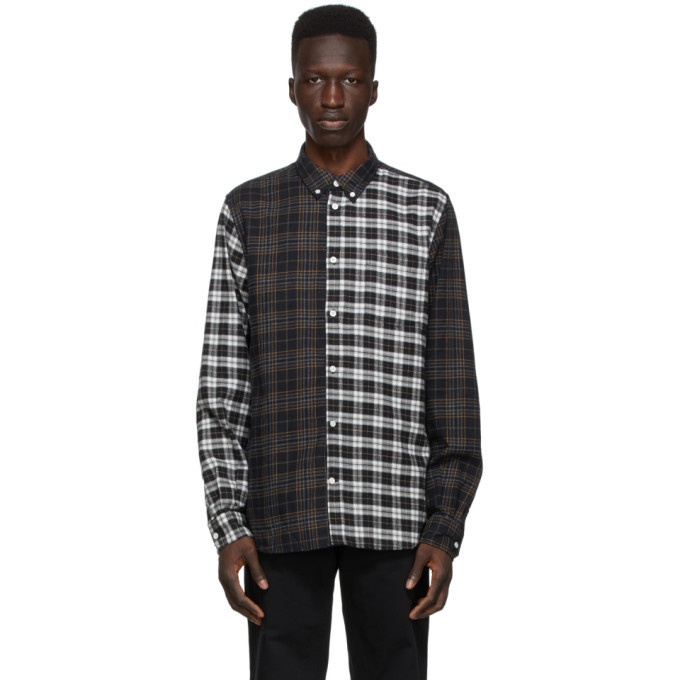 Photo: Norse Projects Multicolor Flannel Check Osvarld Shirt
