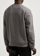 Daily Paper Click Logo Cotton Sweatshirt Grey