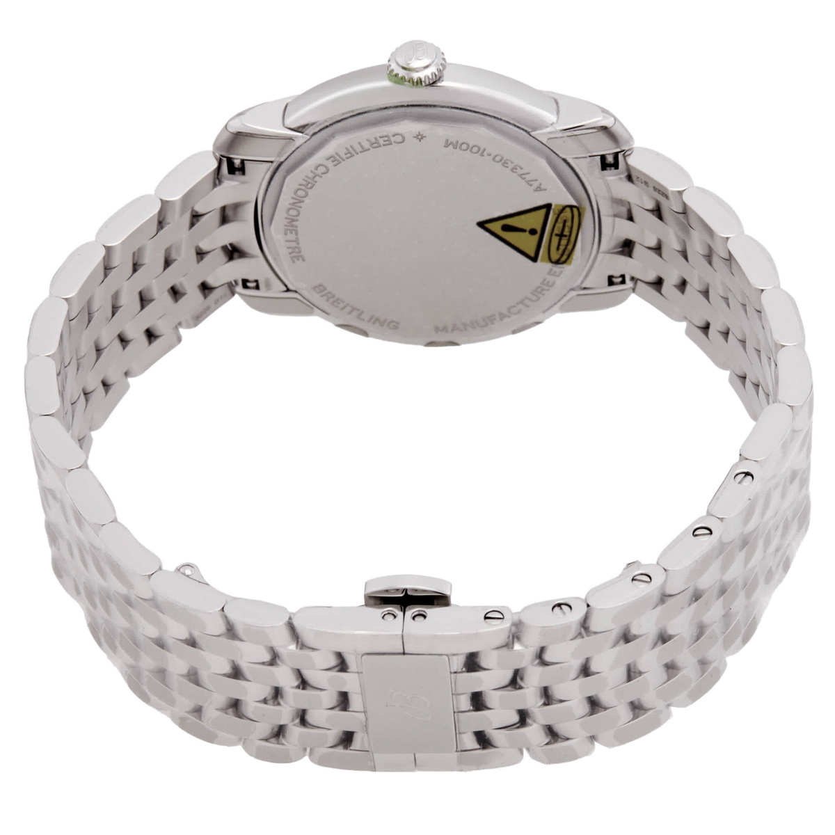 Breitling Premier Quartz Diamond Blue Dial Ladies Watch A77330671C1A1