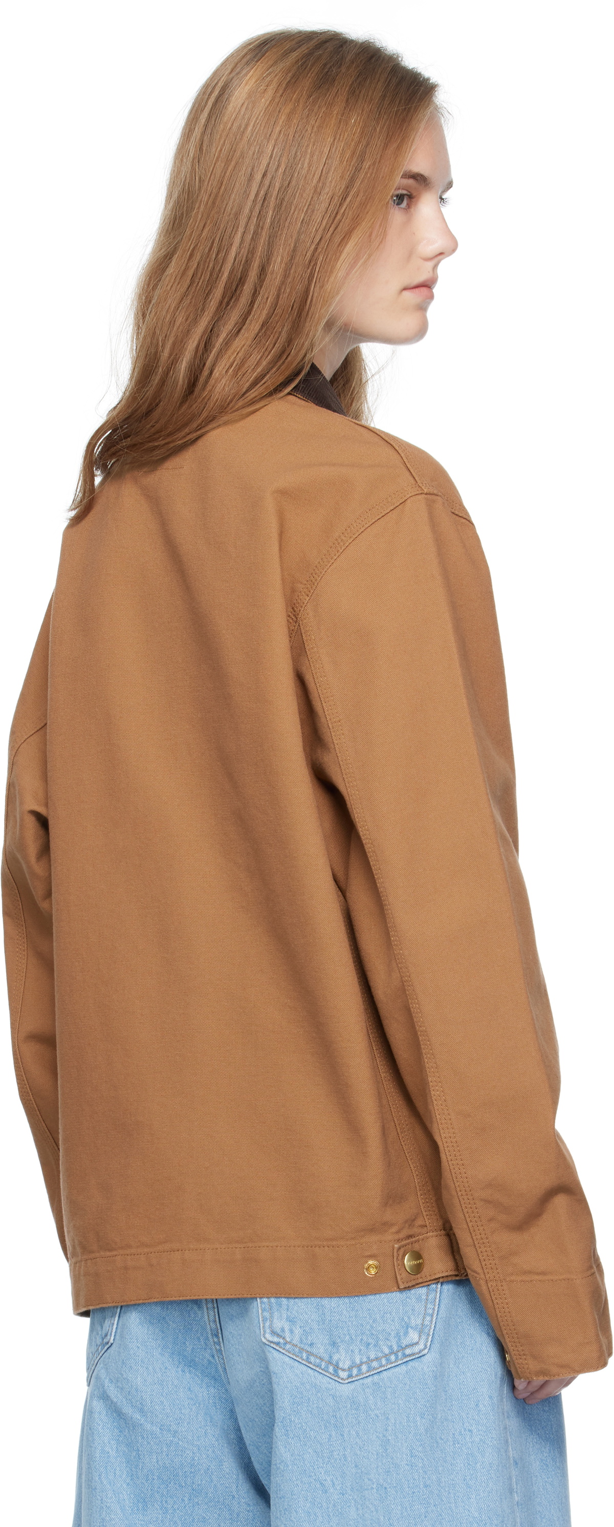 Carhartt Work In Progress Brown Detroit Jacket