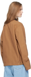Carhartt Work In Progress Brown Detroit Jacket