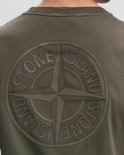 Stone Island Maglieria Tagliata T Shirt/Piq Brown - Mens - Shortsleeves