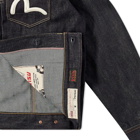 Evisu Back Emboidery Raw Type 1 Denim Jacket