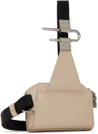 Givenchy Beige Mini Antigona U Crossbody Bag