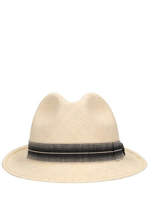Photo: BORSALINO - Trilby Straw Panama Hat