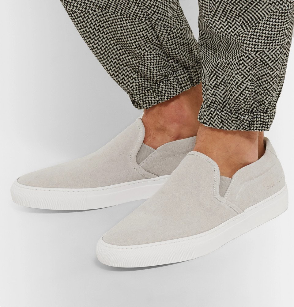 Common - Suede - Men - Gray Common Projects