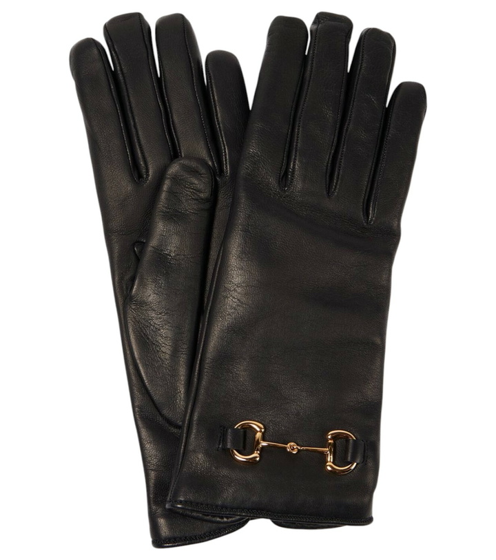 Photo: Gucci Horsebit leather gloves