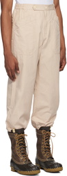 visvim Beige Carrol Trousers