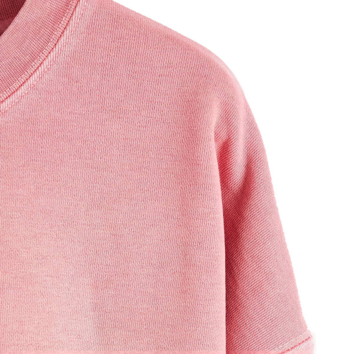 BEAMS Men's Fade Sweatshirt in Fade Red