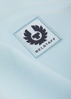 Belstaff Quarter-zip Cotton Sweatshirt Light Blue 2