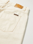 Nudie Jeans - Gritty Jackson Straight-Leg Organic Jeans - Neutrals