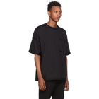 N.Hoolywood Black Layered Seam T-Shirt