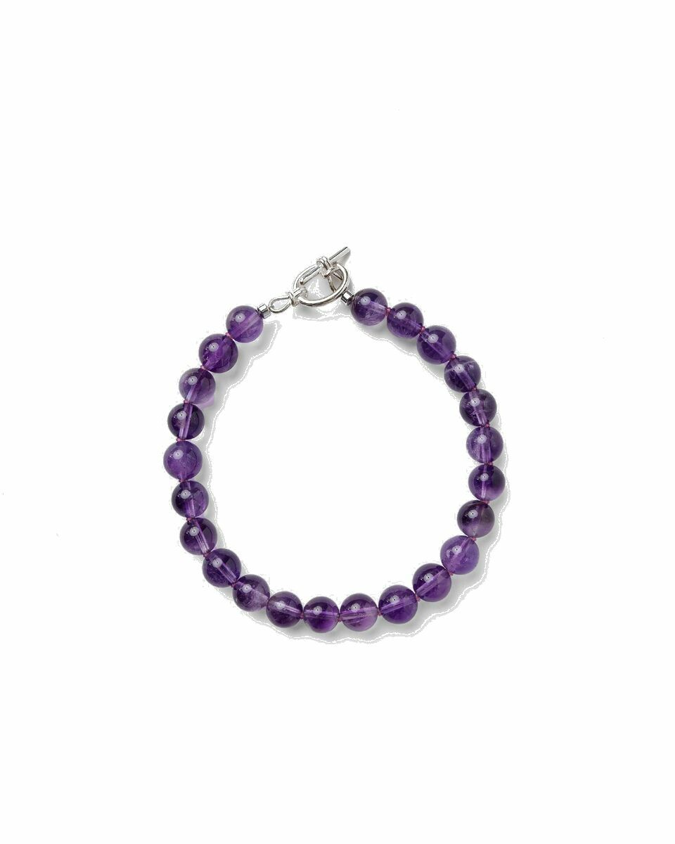 Photo: Needles Bracelet   Amethyst Purple - Mens - Jewellery