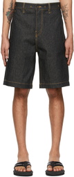 Jacquemus Navy 'Le Short de Nimes' Shorts