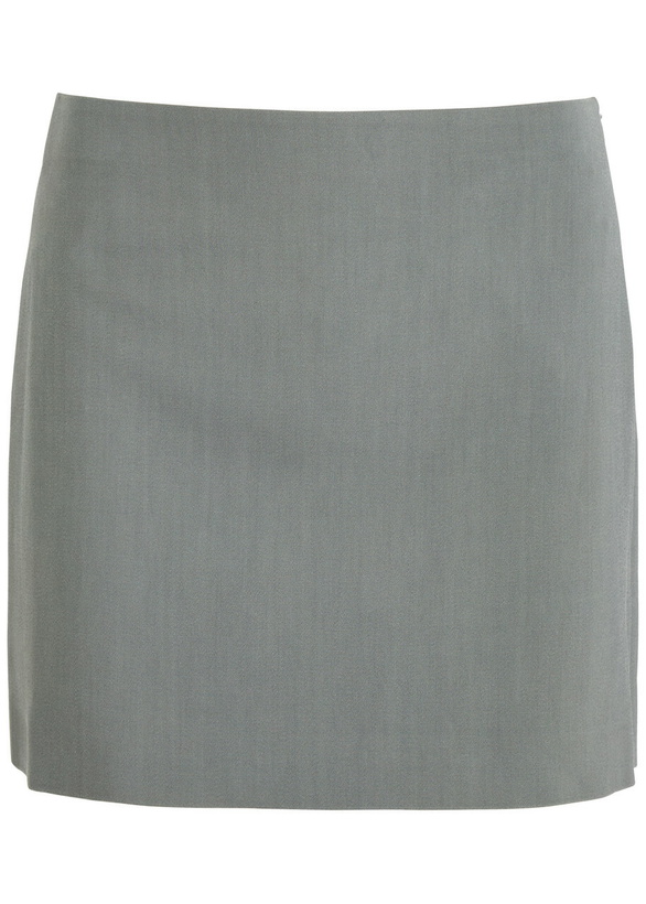 Photo: Nanushka Briel Twill Mini Skirt Grey