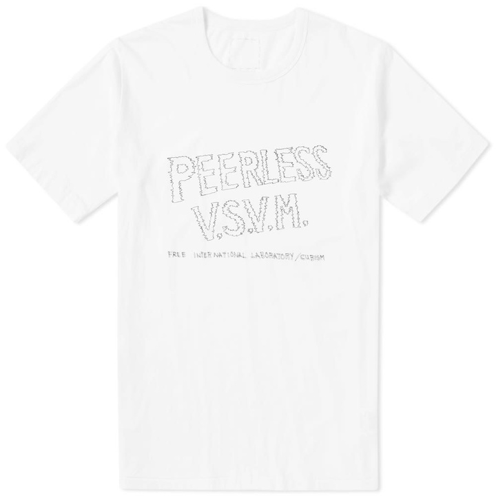 Photo: Visvim Wide Peerless Sketch Tee White