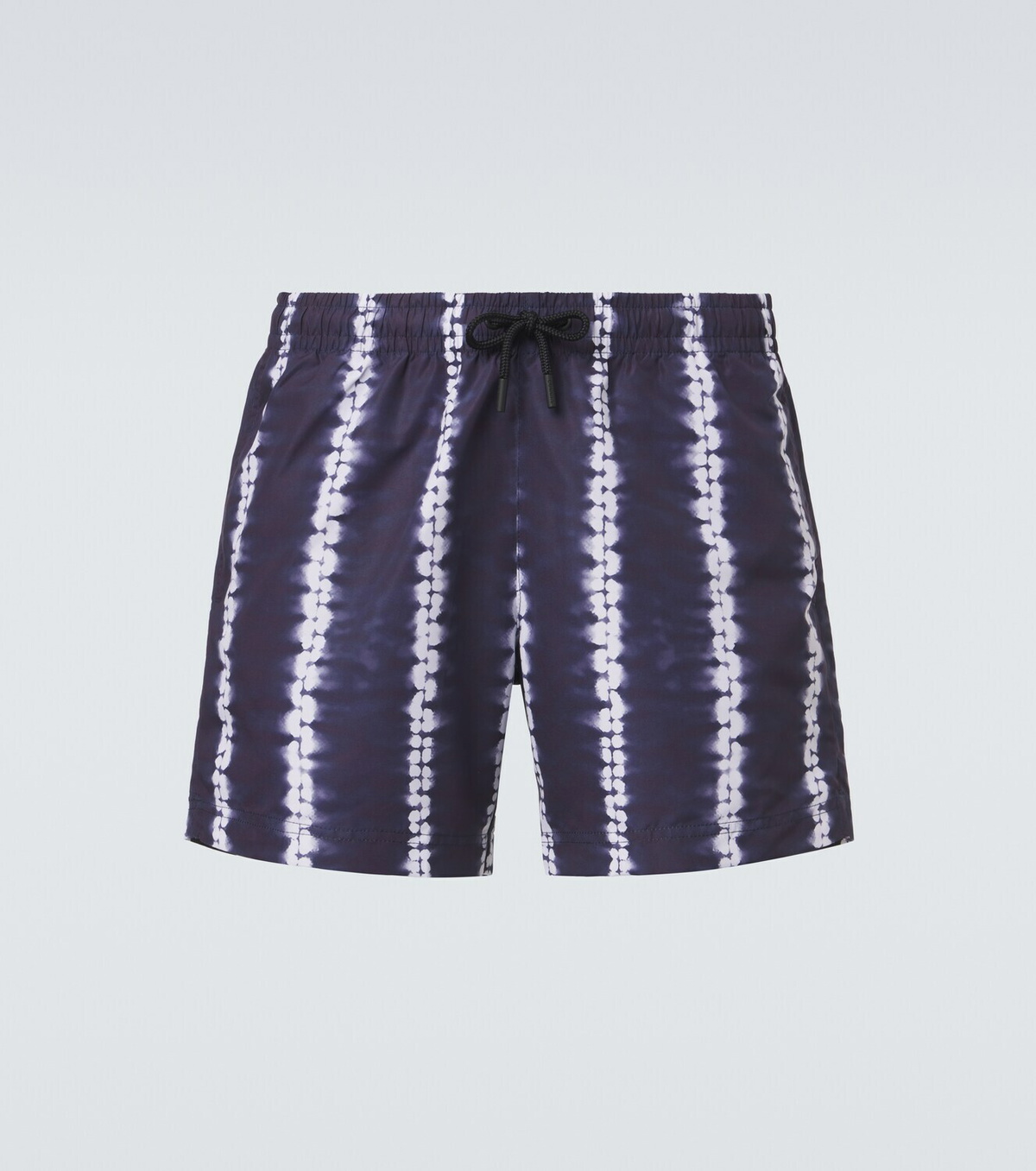 Commas Striped swim trunks