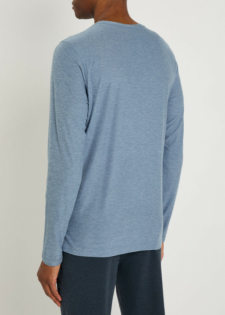 Vuori Strato Tech Stretch-jersey T-shirt Blue