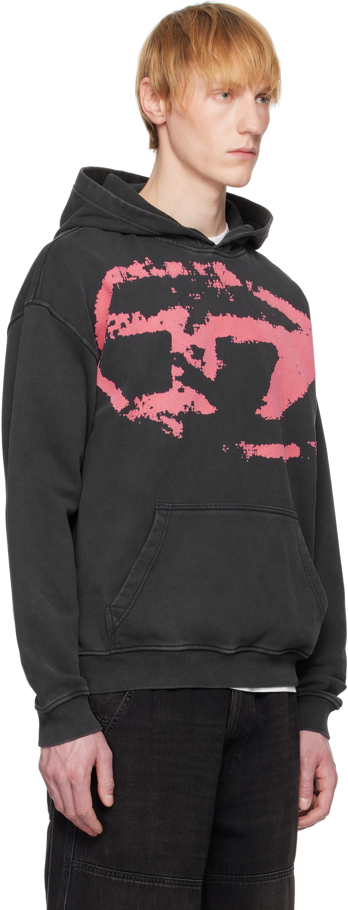 【DIESEL】S-Boxt-Hood-R10 コットンフーディー Diesel S-Boxt-Hood-R10 Hoodie | Black | FARFETCH GE