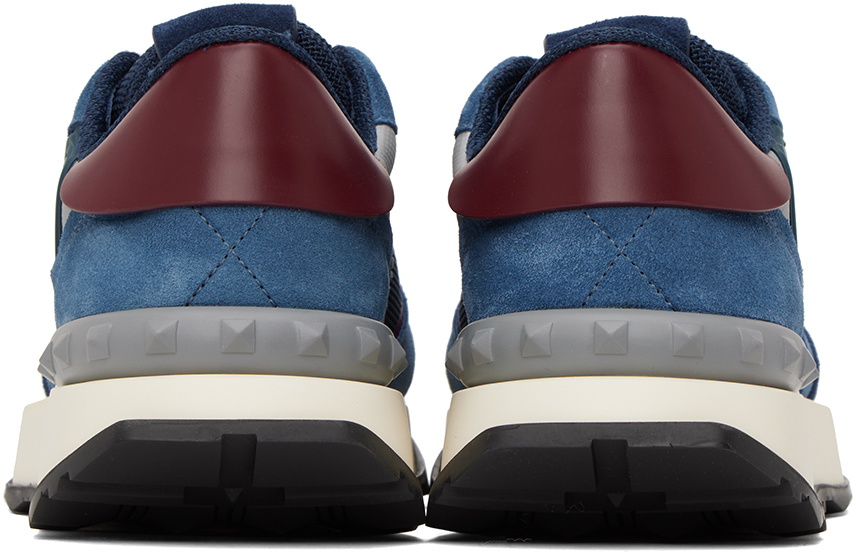 Valentino Garavani Blue Netrunner Sneakers Valentino Garavani