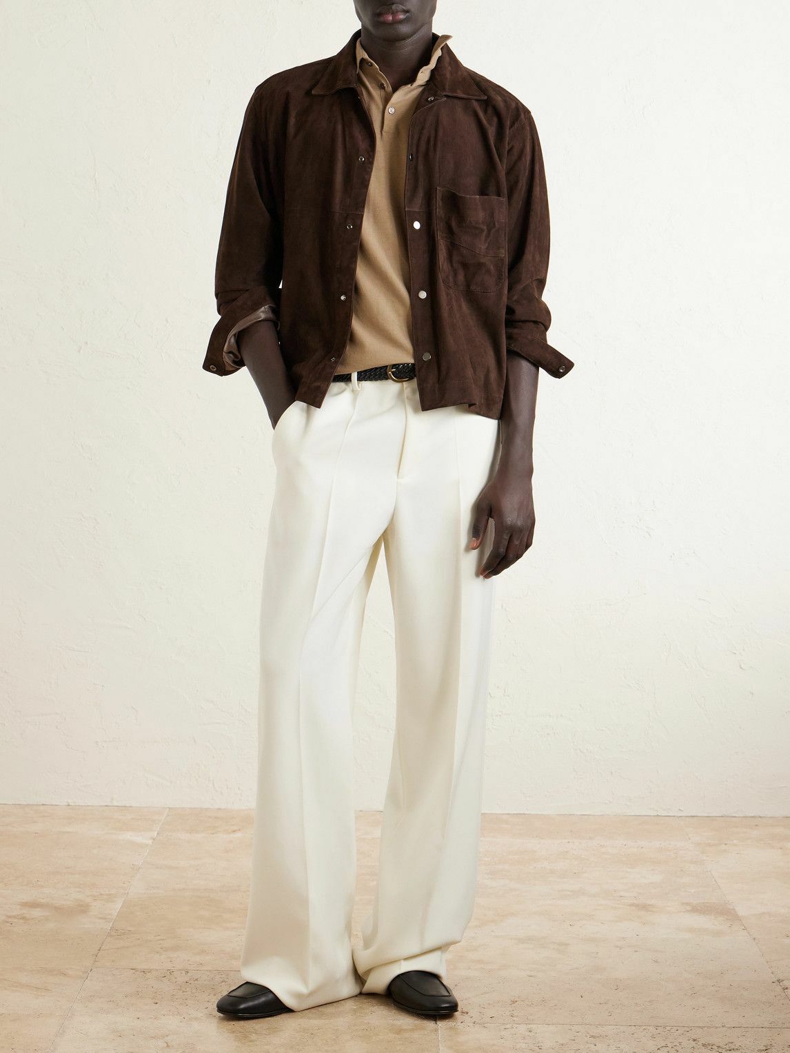 Slowear - Organic Cotton Polo Shirt - Brown