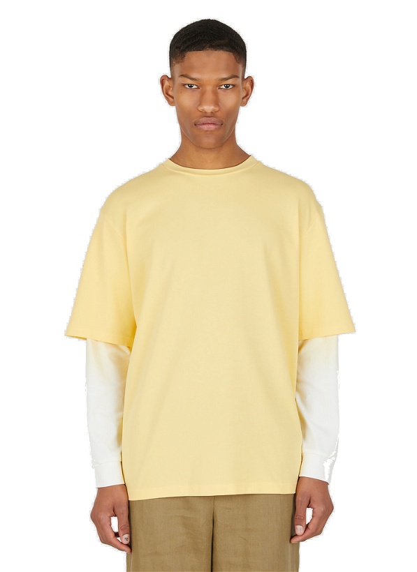 Photo: Layered T-Shirt in Yellow