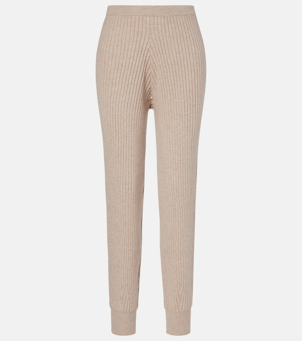 Jardin des Orangers Ribbed-knit cotton and cashmere sweatpants