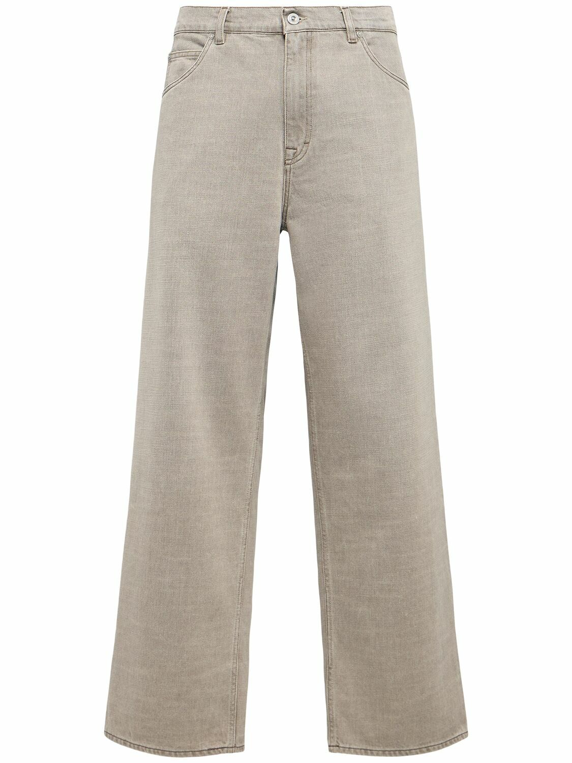 Our Legacy Men's Third Cut Jean in Bleached Lurex Woof Our