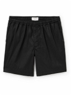 Derek Rose - Harris 1 Straight-Leg Lyocell-Blend Shorts - Black