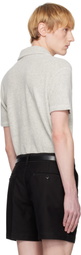TOM FORD Gray Towelling Polo