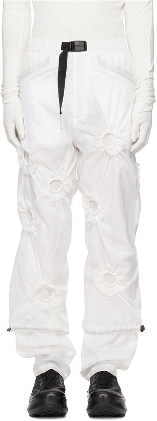 Photo: KUSIKOHC SSENSE Exclusive White Belted Trousers