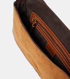 Staud Harlow suede shoulder bag