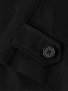 The Row - Clayton Cotton-Blend Twill Coat - Black