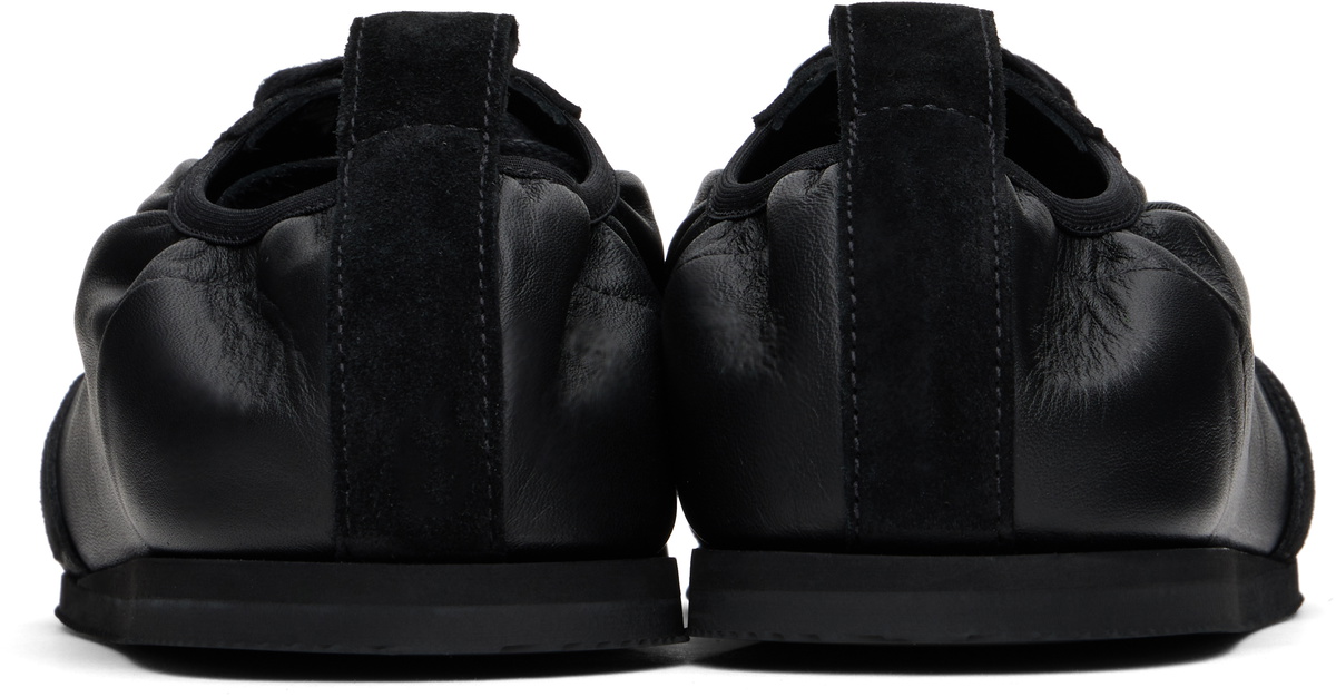 Ann Demeulemeester Black Sami Low-Top Boxing Sneakers Ann
